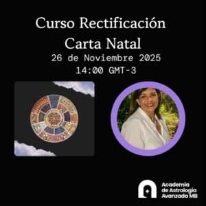 Curso Rectificación carta natal 26/11